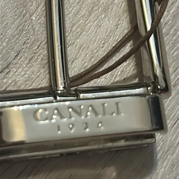 Salvage Canali belt size 36 - Picture 4 of 6